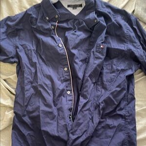 Tommy Hilfiger Navy Casual Shirt